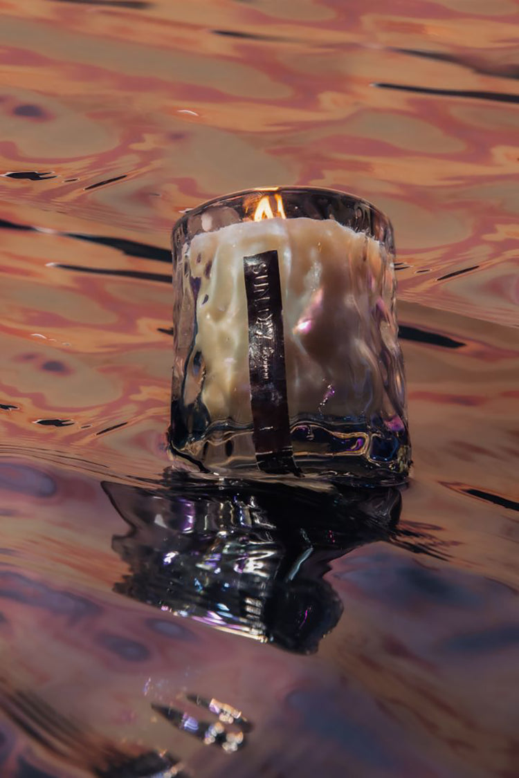 Midnight Iridescent Candle