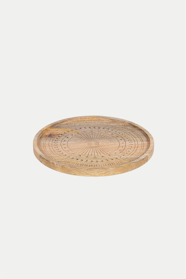 Natural Namuna Mango Wood Tray - Small