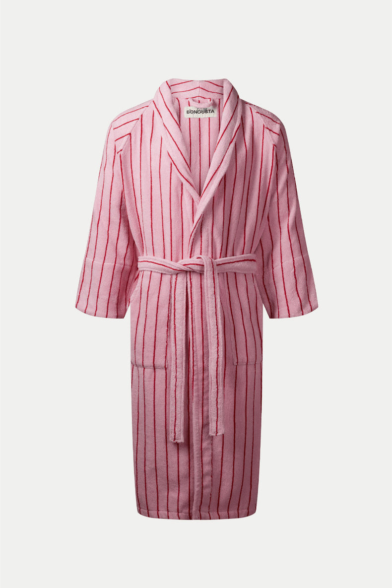 Baby Pink & Ski Patrol Naram Bathrobe