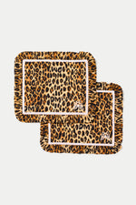 Leopard 2 Set Ruffle Placemat