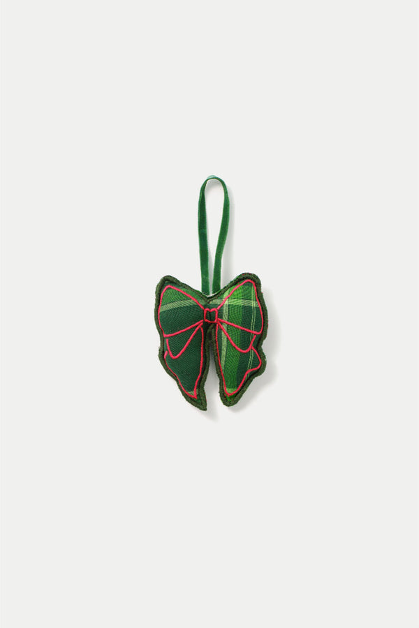 Green Bow Christmas Tree Decoration