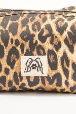 Leopard Print Make Up Bag