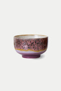 HKLIVING Purple 70s Ceramics Noodle Bowl 