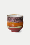 HKLIVING Orange 70s Ceramics Noodle Bowl 