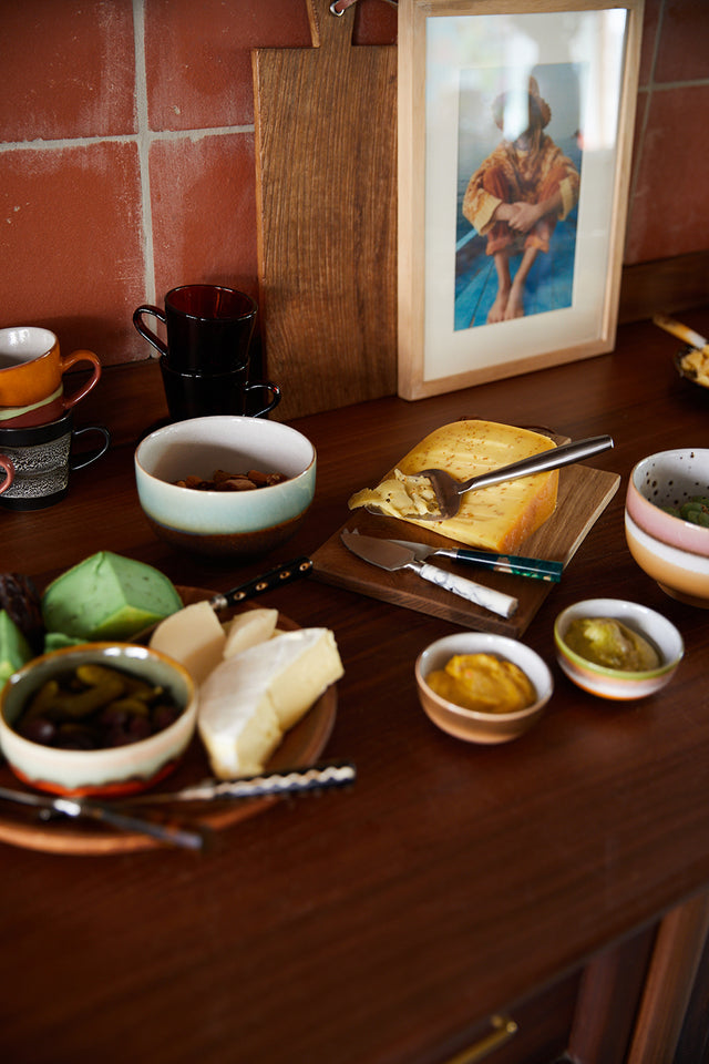 Brown 70s Ceramics Noodle Bowl