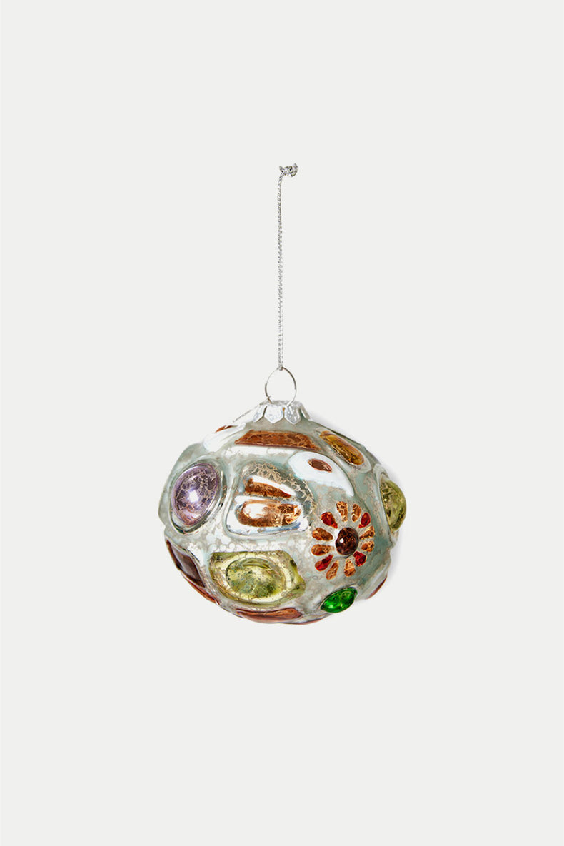 Multi Round Jewels Christmas Ornament