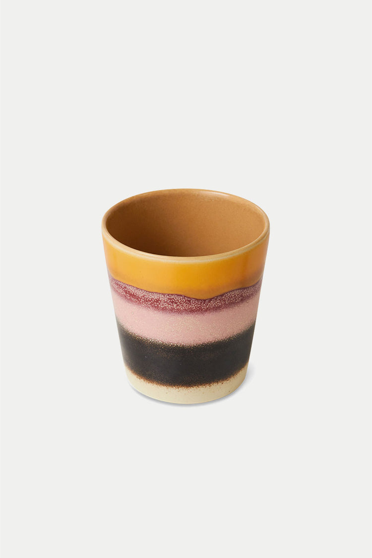 Sunset 70s Ceramics Coffee Mug