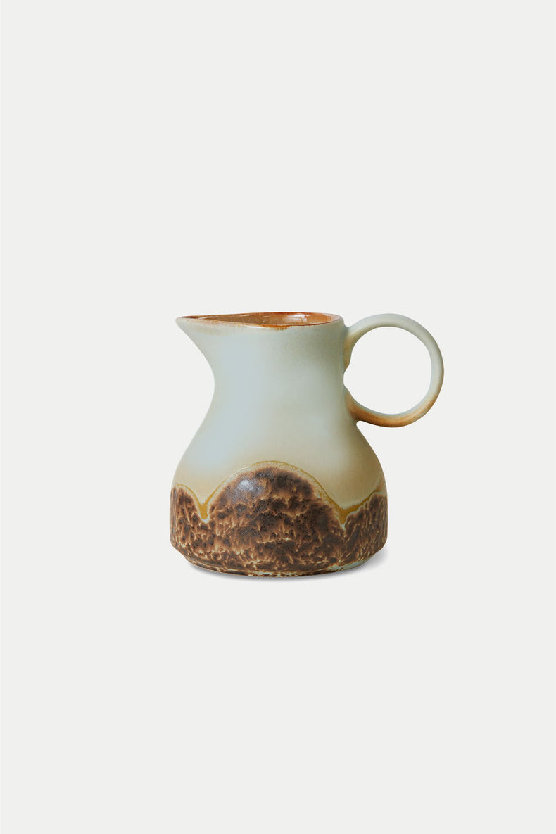 Shell 70s Ceramics Milk Jug