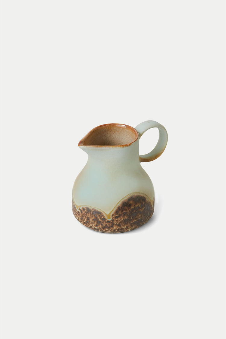 Shell 70s Ceramics Milk Jug