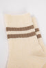 Ecru Wool Terry Yarn Socks