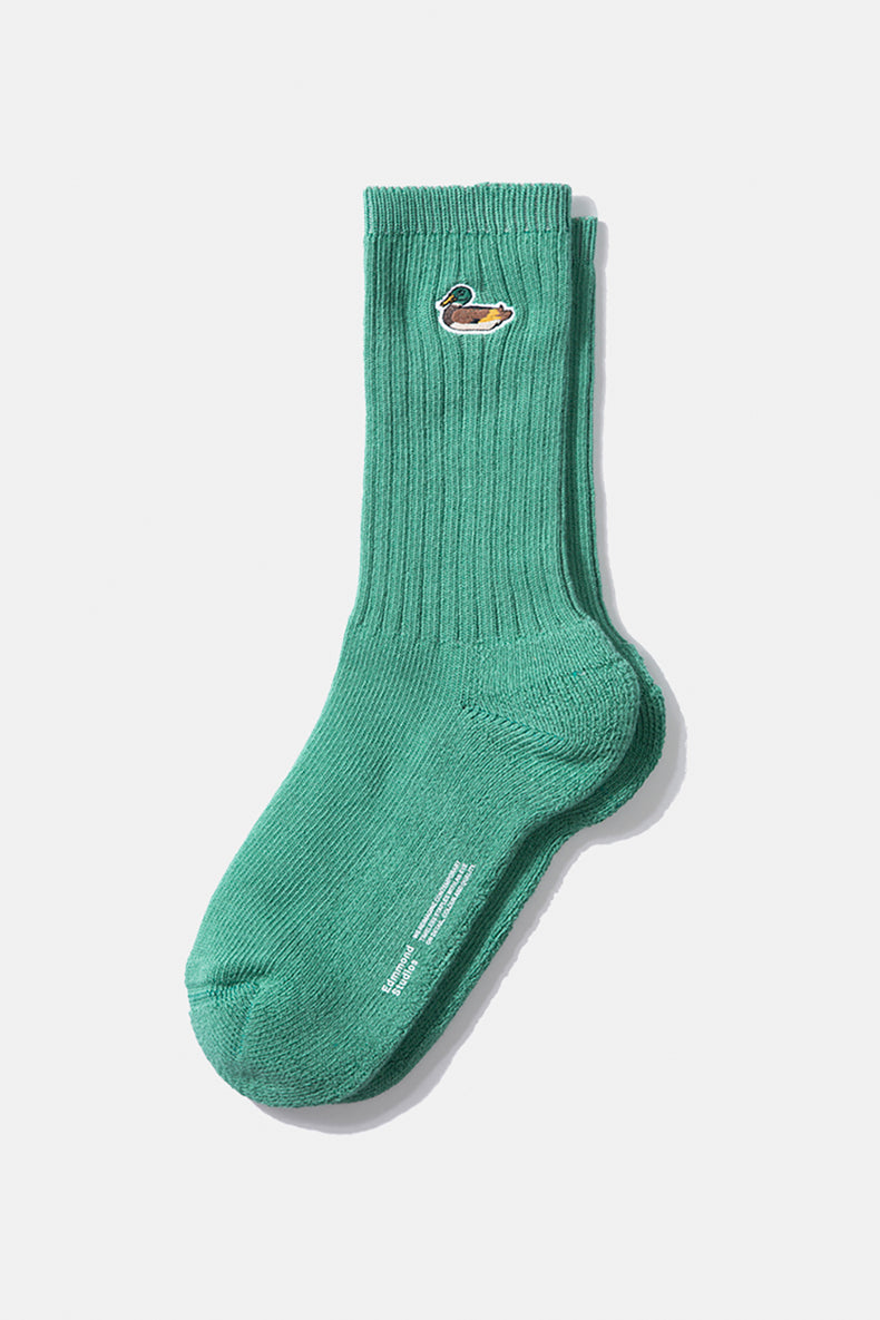 Turquoise Duck Socks