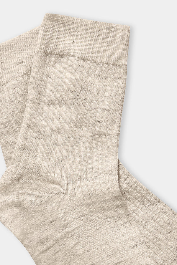 Wool White Merino Socks