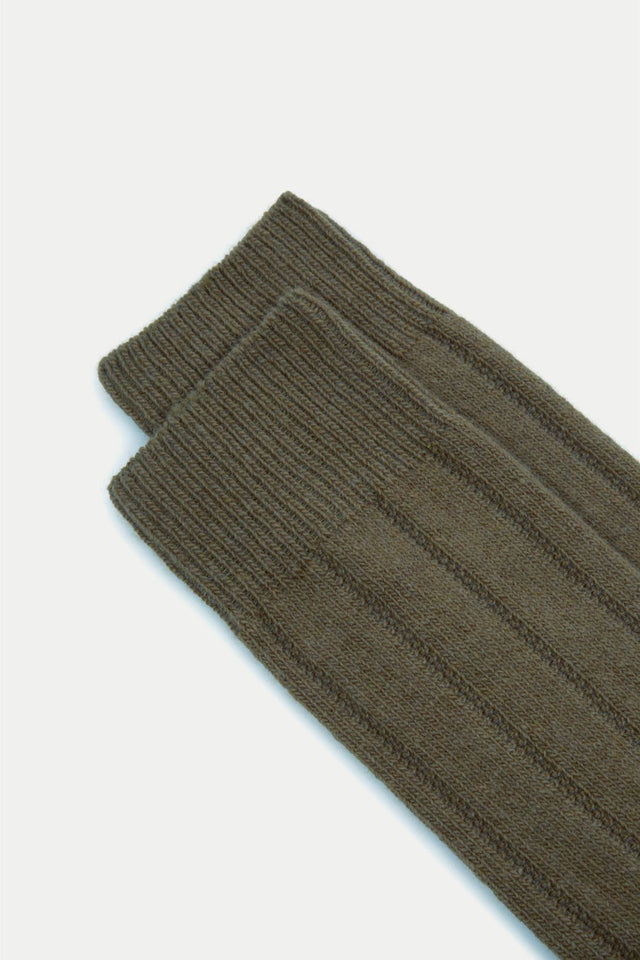 Military Green Vancouver Short Socks