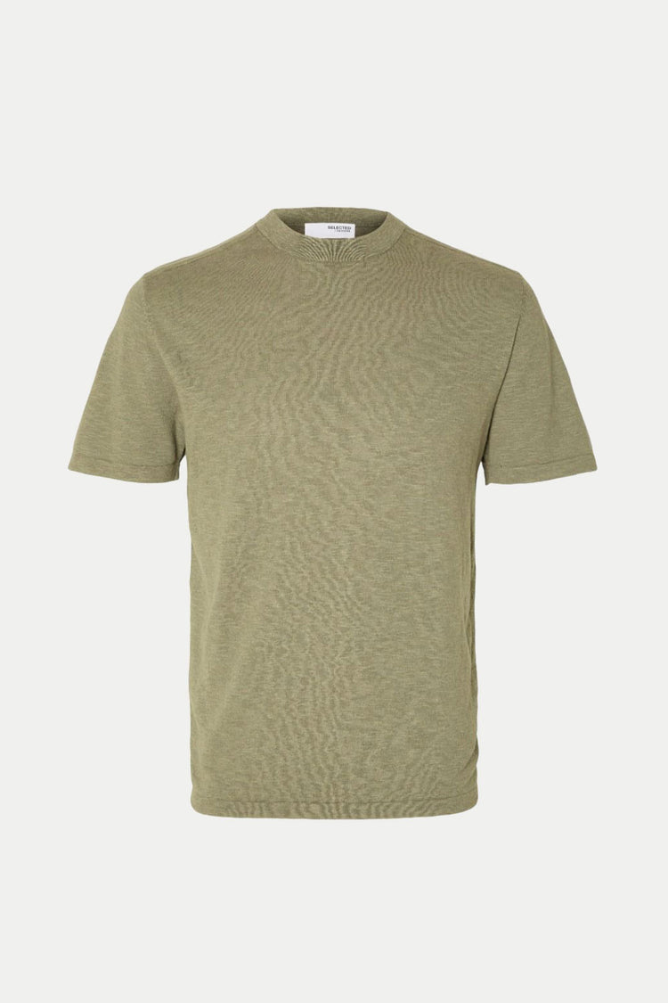 Vetiver Berg Linen Knit Tee