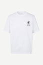 White Fossil Sawind Uni T-Shirt