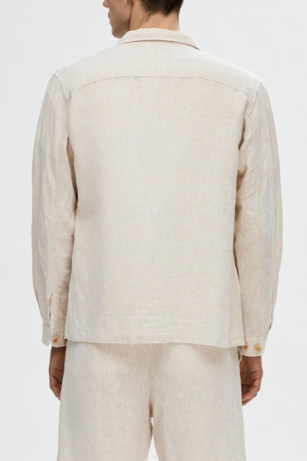 Pure Cashmere Mads Linen Overshirt