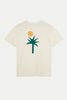 Ecru Dantas Palm Print T-Shirt