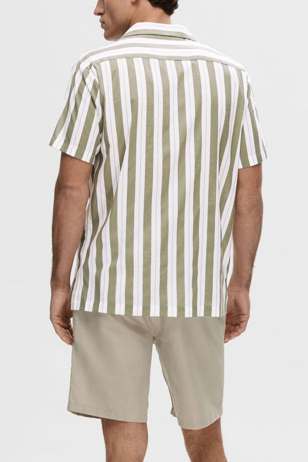 Vetiver Stripes Reg Air Shirt
