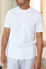 White Eco Pique Liron T-shirt