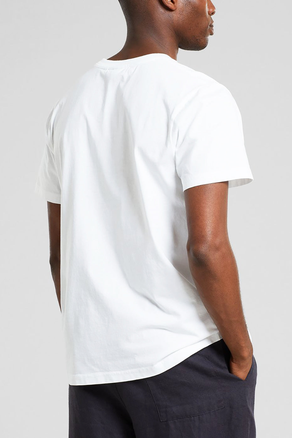White Stockholm BBQ Embroidery T-Shirt