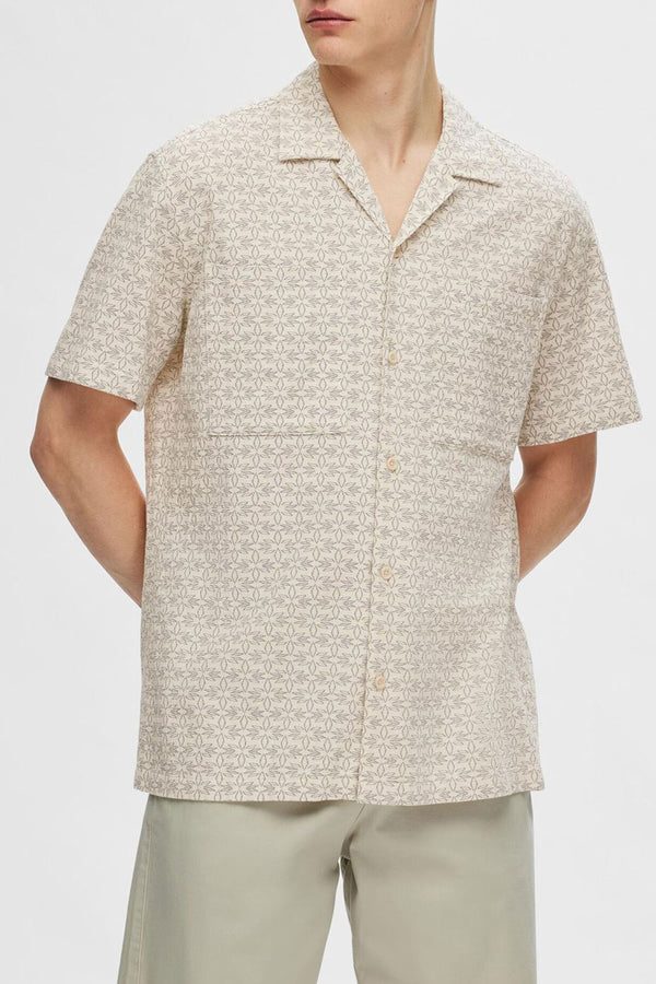 Egret Regular Mix Resort Shirt