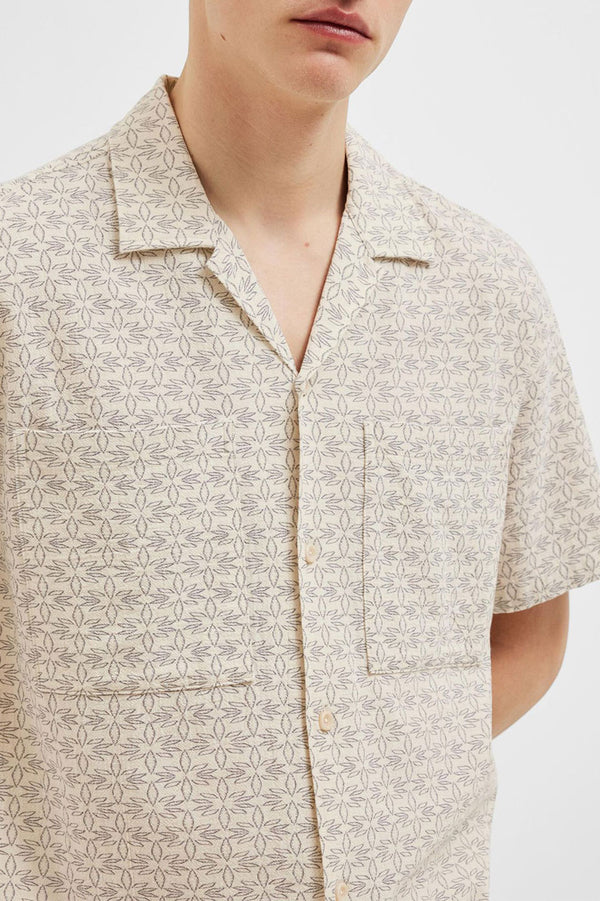 Egret Regular Mix Resort Shirt