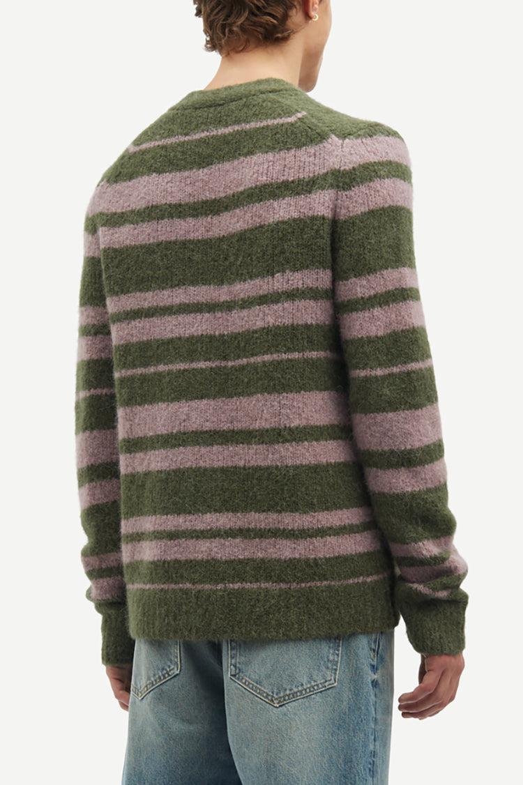 Forest Night Stripe Saarin Cardigan