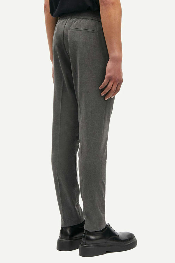 Dark Grey Melange Sasmithy Trousers