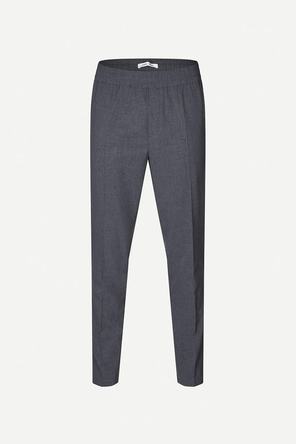 Dark Grey Melange Sasmithy Trousers