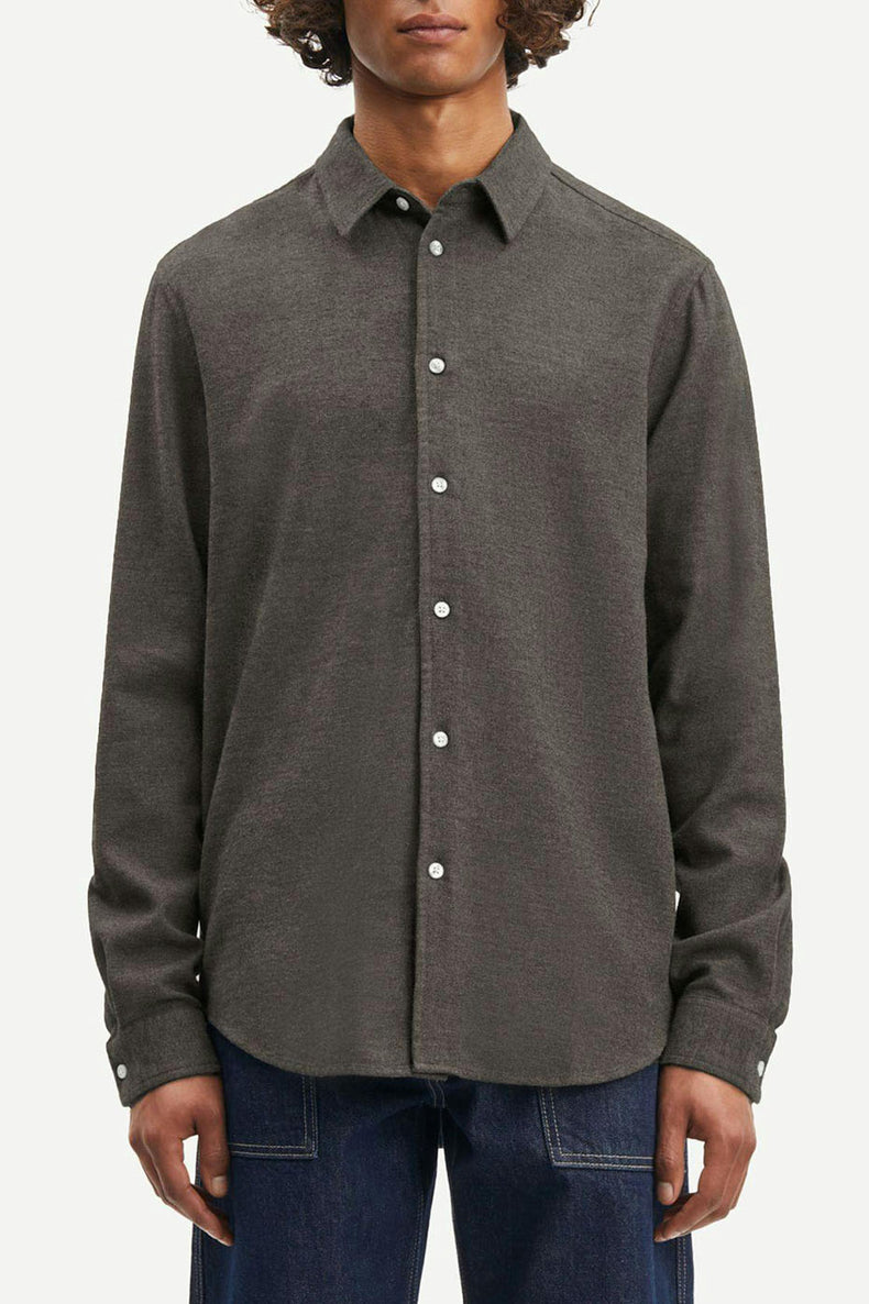 Major Brown Melange Liam NX Shirt