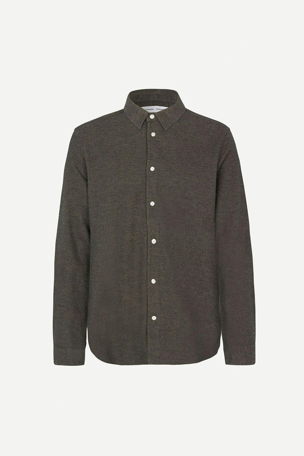 Major Brown Melange Liam NX Shirt