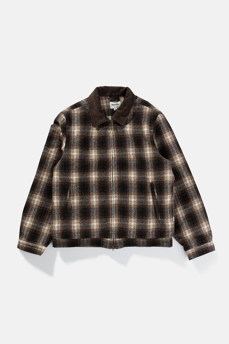 Brown James Check Jacket