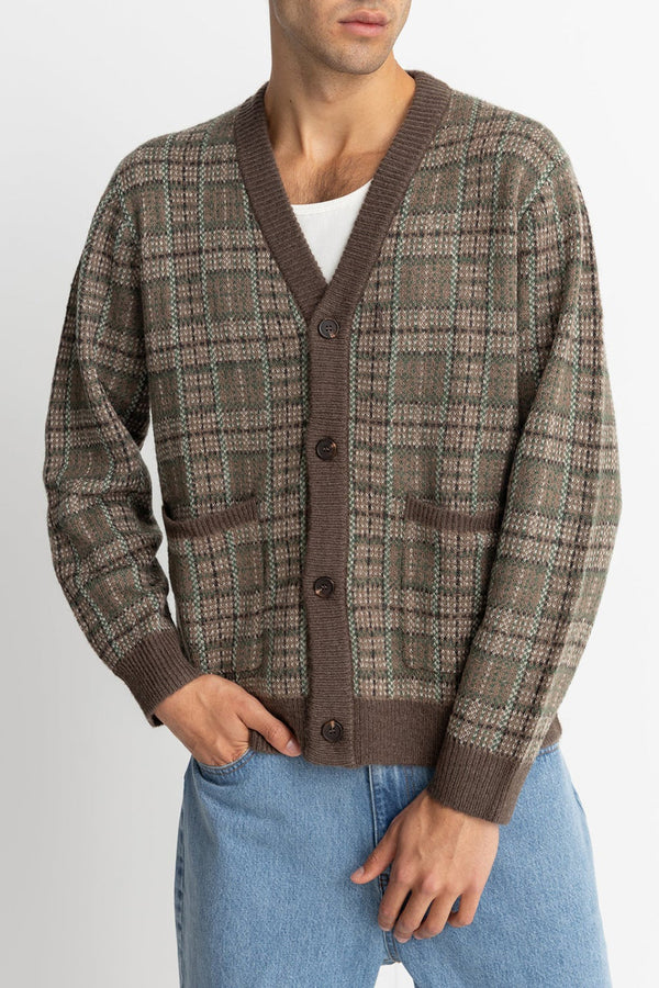 Cedar Mohair Criss Cardigan