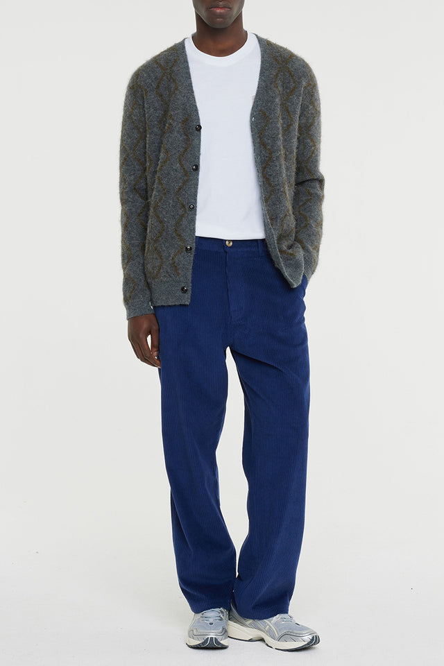 Navy Hockney Corduroy Pants