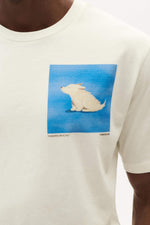 White Animals Chest Zach Tee