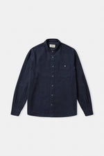 Eco Flannel Deep Sea Nathan Shirt