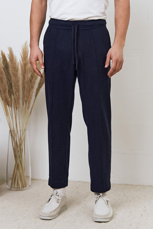 Eco Flannel Deep Sea Max Trousers