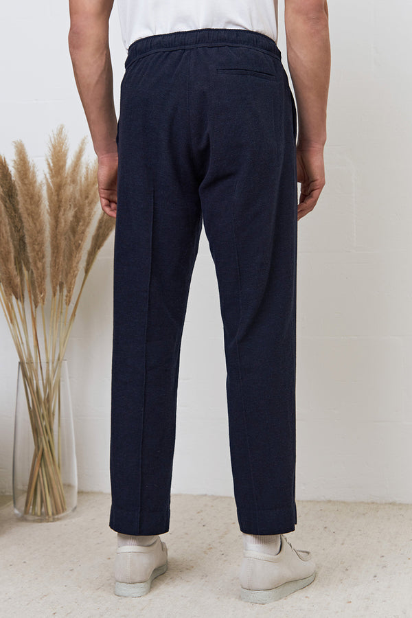 Eco Flannel Deep Sea Max Trousers