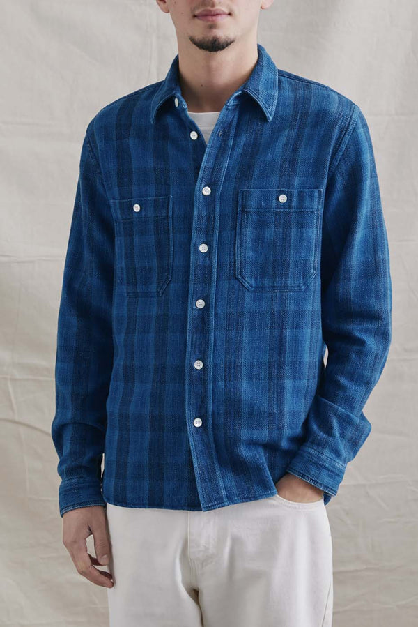 Indigo Checks Pizarro Shirt