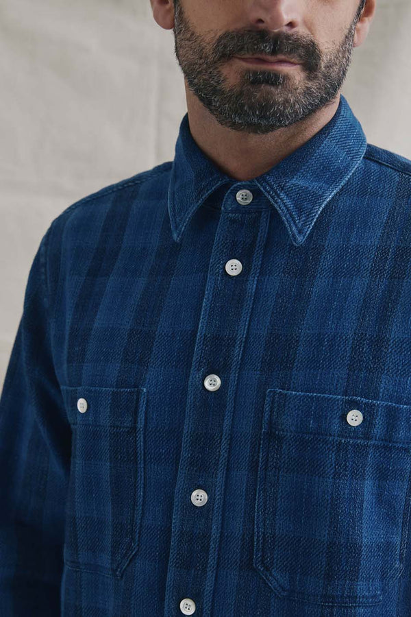 Indigo Checks Pizarro Shirt