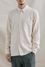 Ecru Herringbone Mirra Shirt