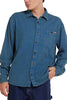 Moroccan Blue Keon Flannel Shirt