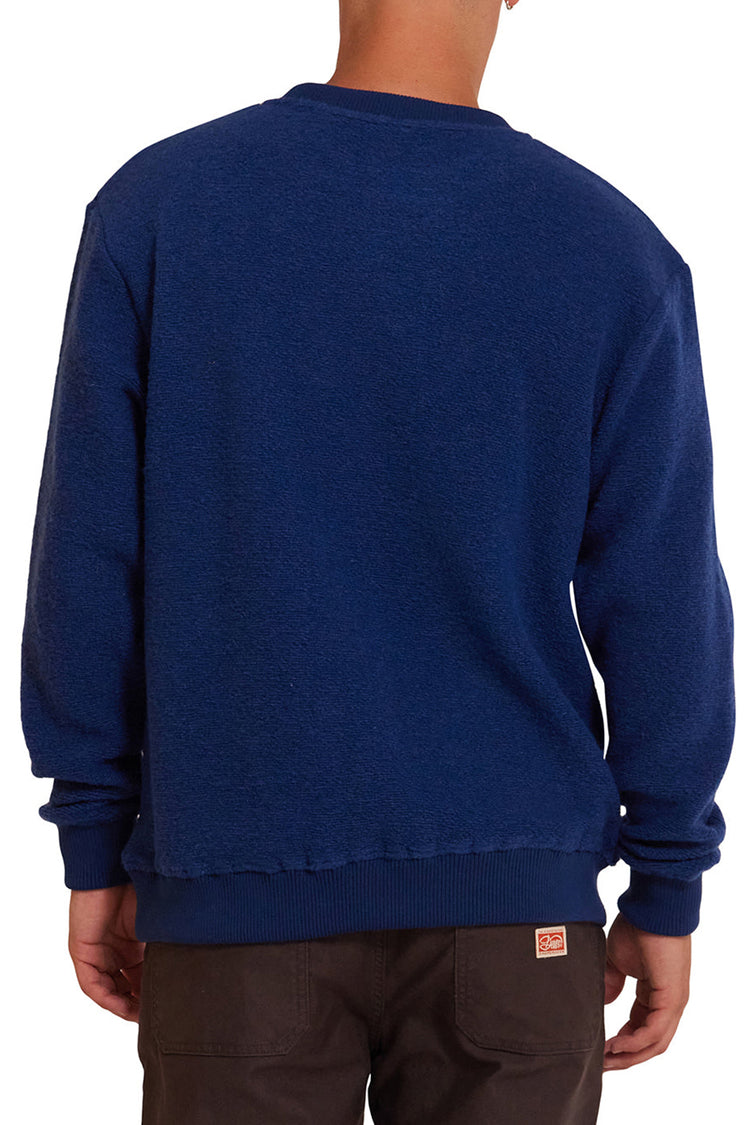 Blue Reo Textured Fleece