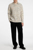 Tofu Multi Cole Knit Relaxed Open Polo