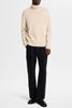 Oatmeal Cody Knit Relaxed Roll Neck