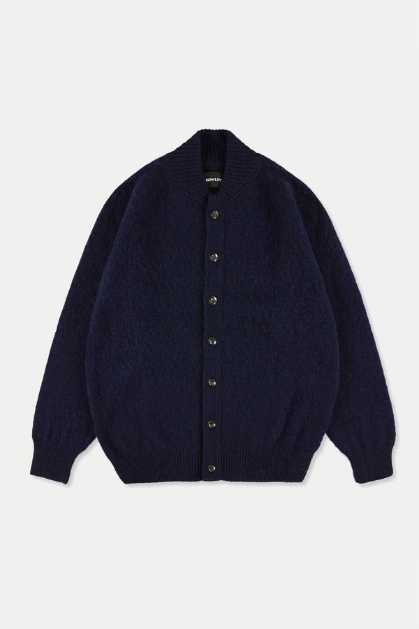 Navy Four Eyes Cardigan