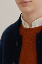 Navy Four Eyes Cardigan