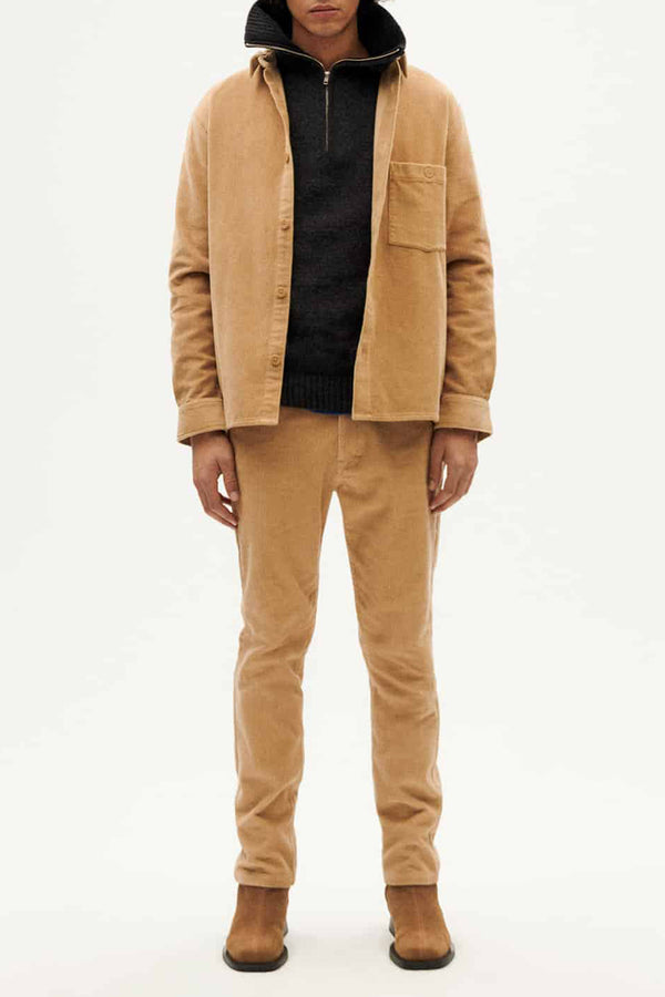 Cloud Cream Corduroy Theo Overshirt