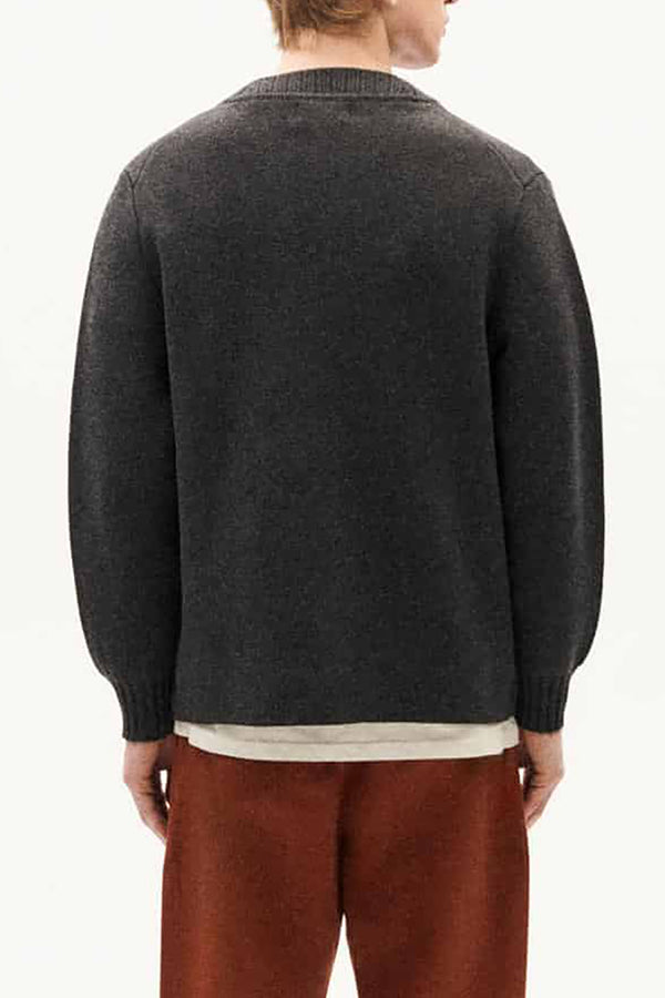 Dark Grey Marengo Nico Knitted Cardigan