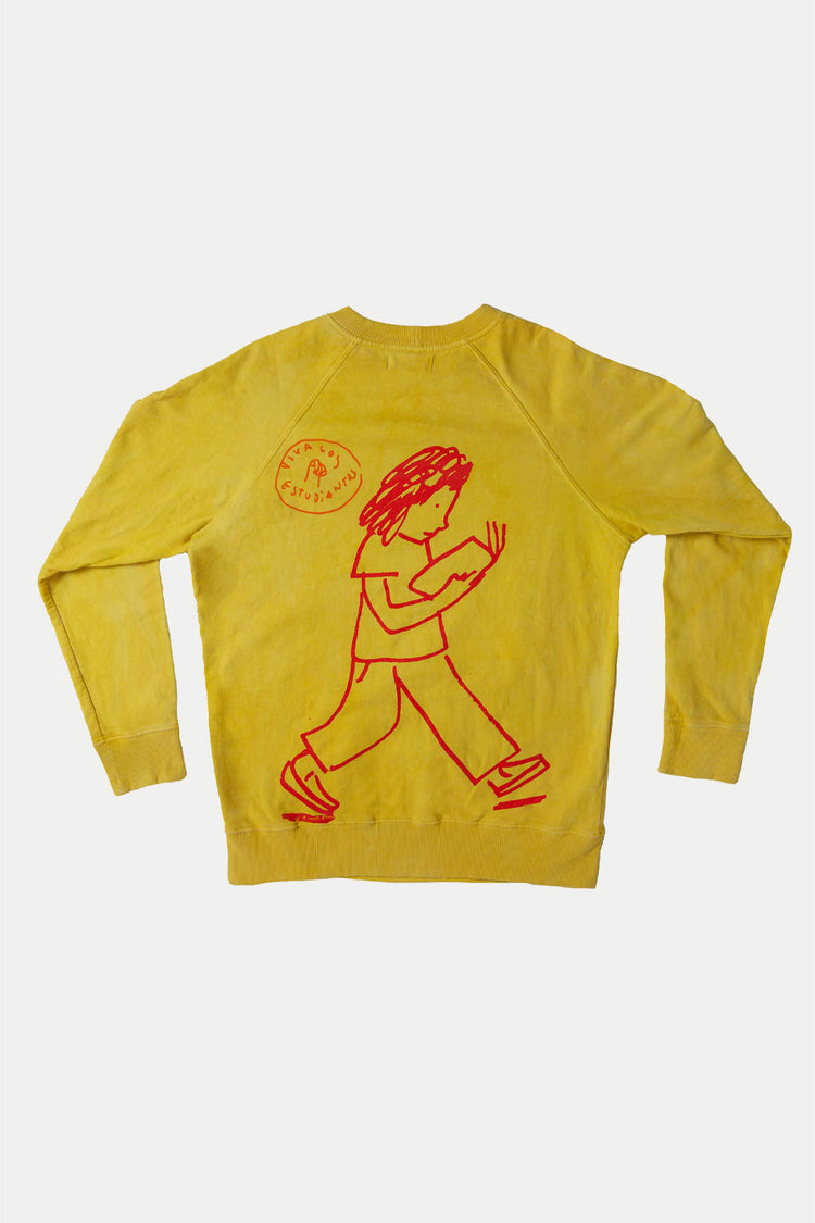 Mustard Viva Los Estudiantes Sweatshirt